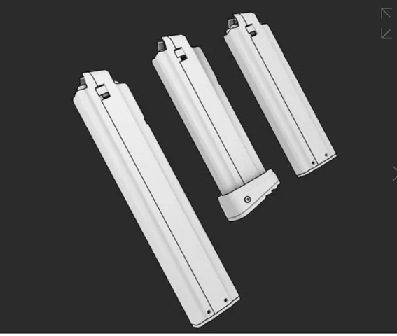 Printable Angled Talon magazines