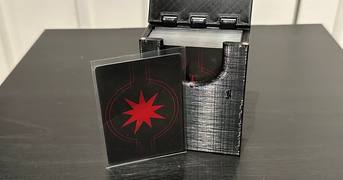 Large Deck Box by JSquaredDesignStudio Download free STL model