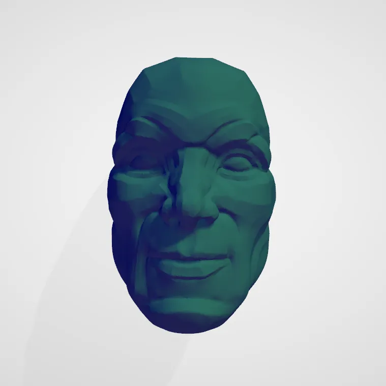 Free STL file Face Flowerpot [GIGACHAD Conrad] 🇹🇩・3D print