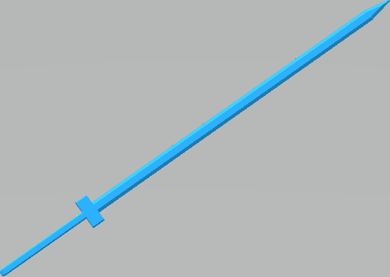some very long swords