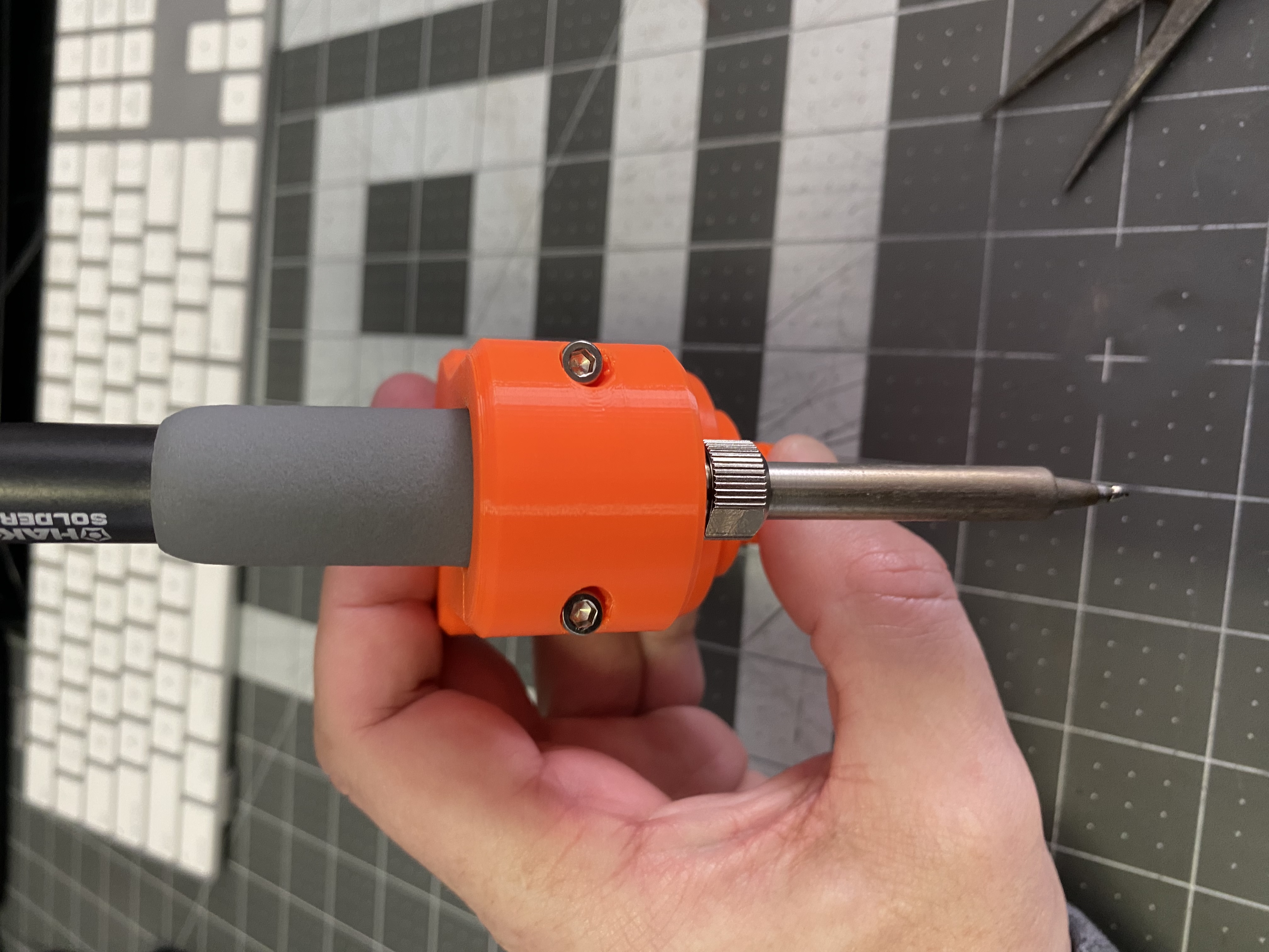 Heat Set Insert Press (Hakko FX888 & Dremel Workstation 220)