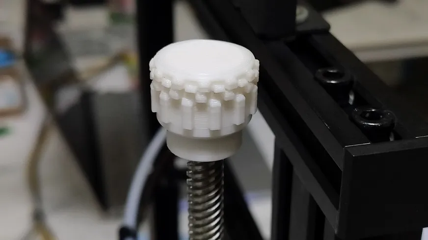 Z Axis Knob for 8mm Screw Lead Ender 3V2 - Version II Updated and