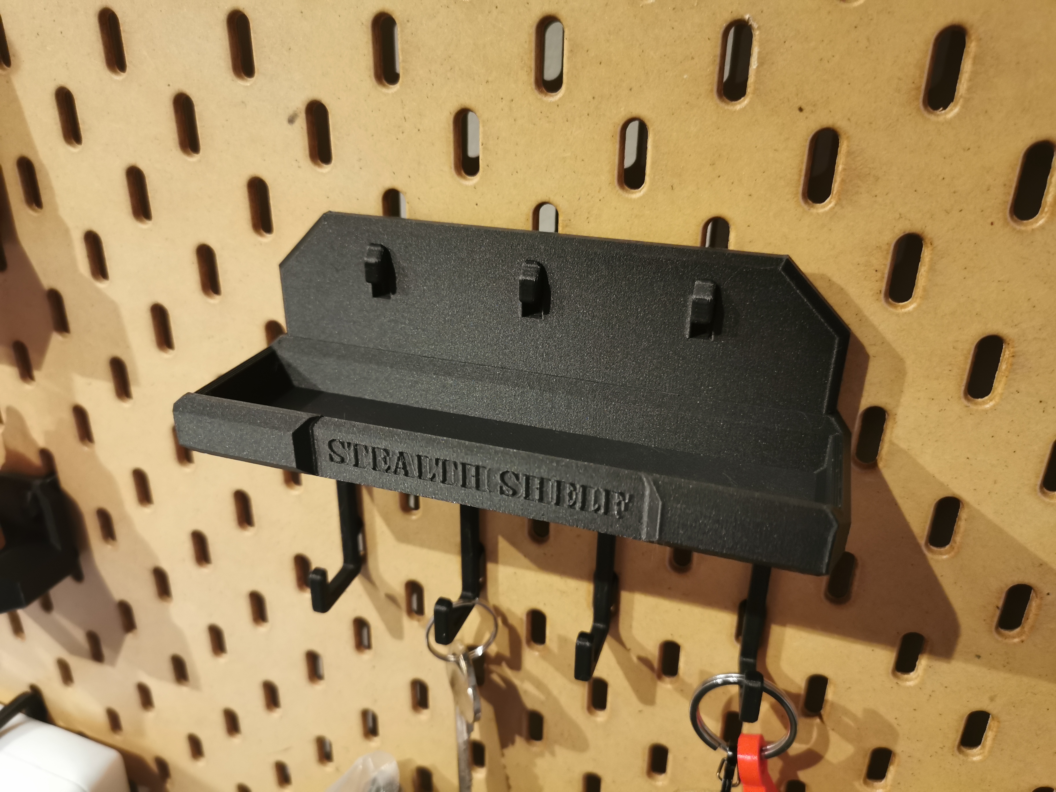Compact shelf for IKEA SKADIS - Various Sizes.
