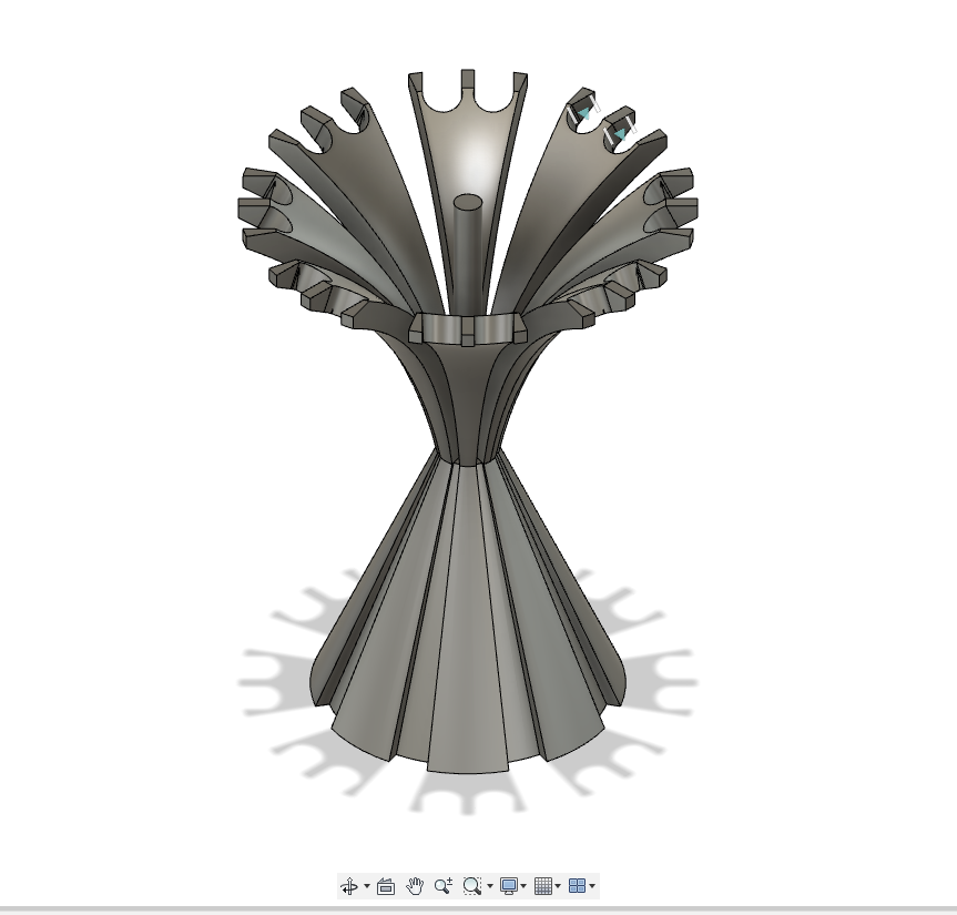 Upright Chopstick Stand by Mr Woggles Download free STL model