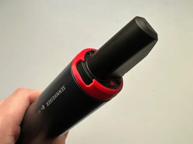 Sennheiser hand microphone color ring ID
