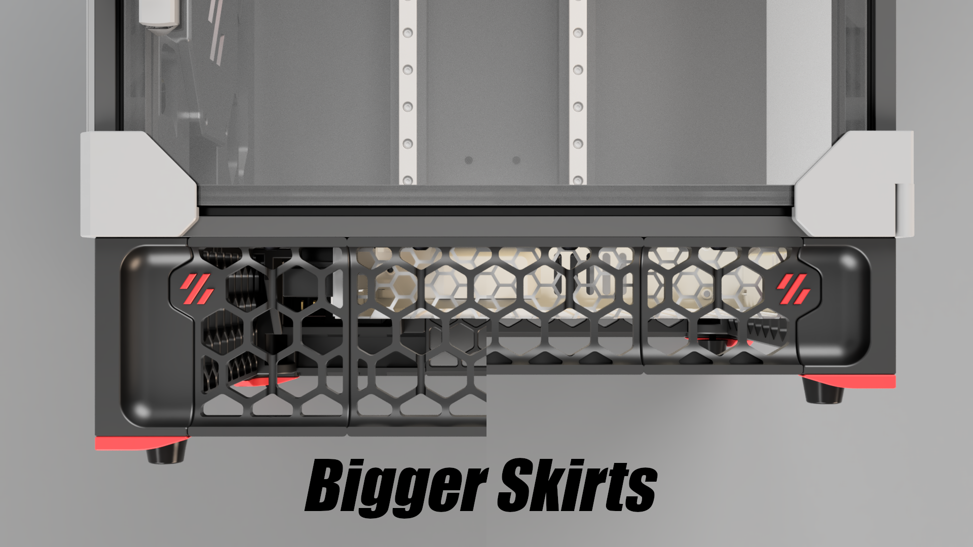 Voron 0.2 Bigger Skirts