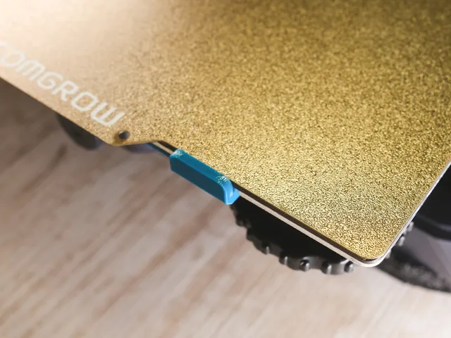Print bed stop - easy alignment