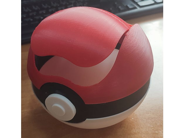 Pokemon mini trash bin Pokeball