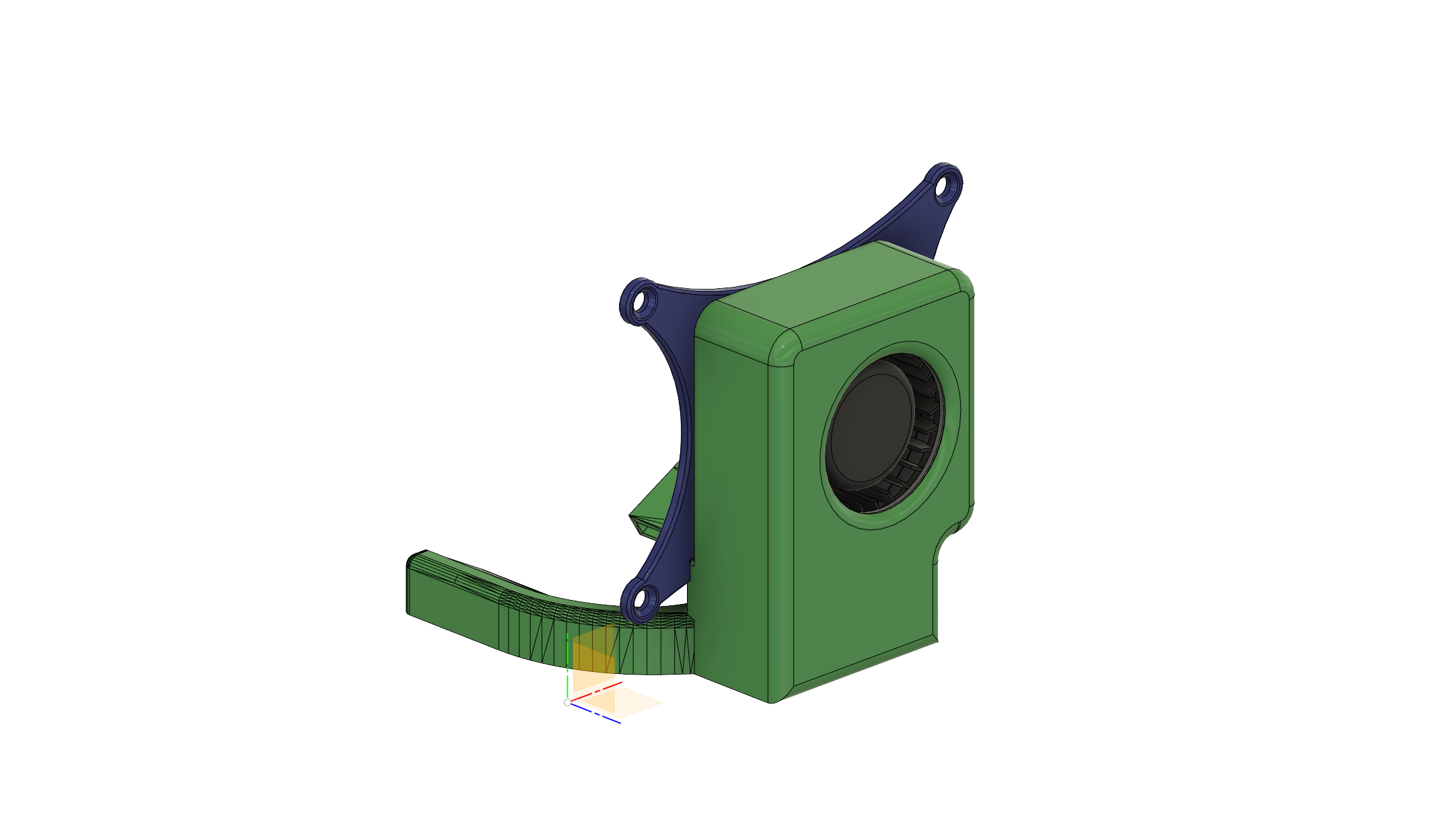 Sovol SV06 Part Cooling Fan 40-20 3D model thumbnail