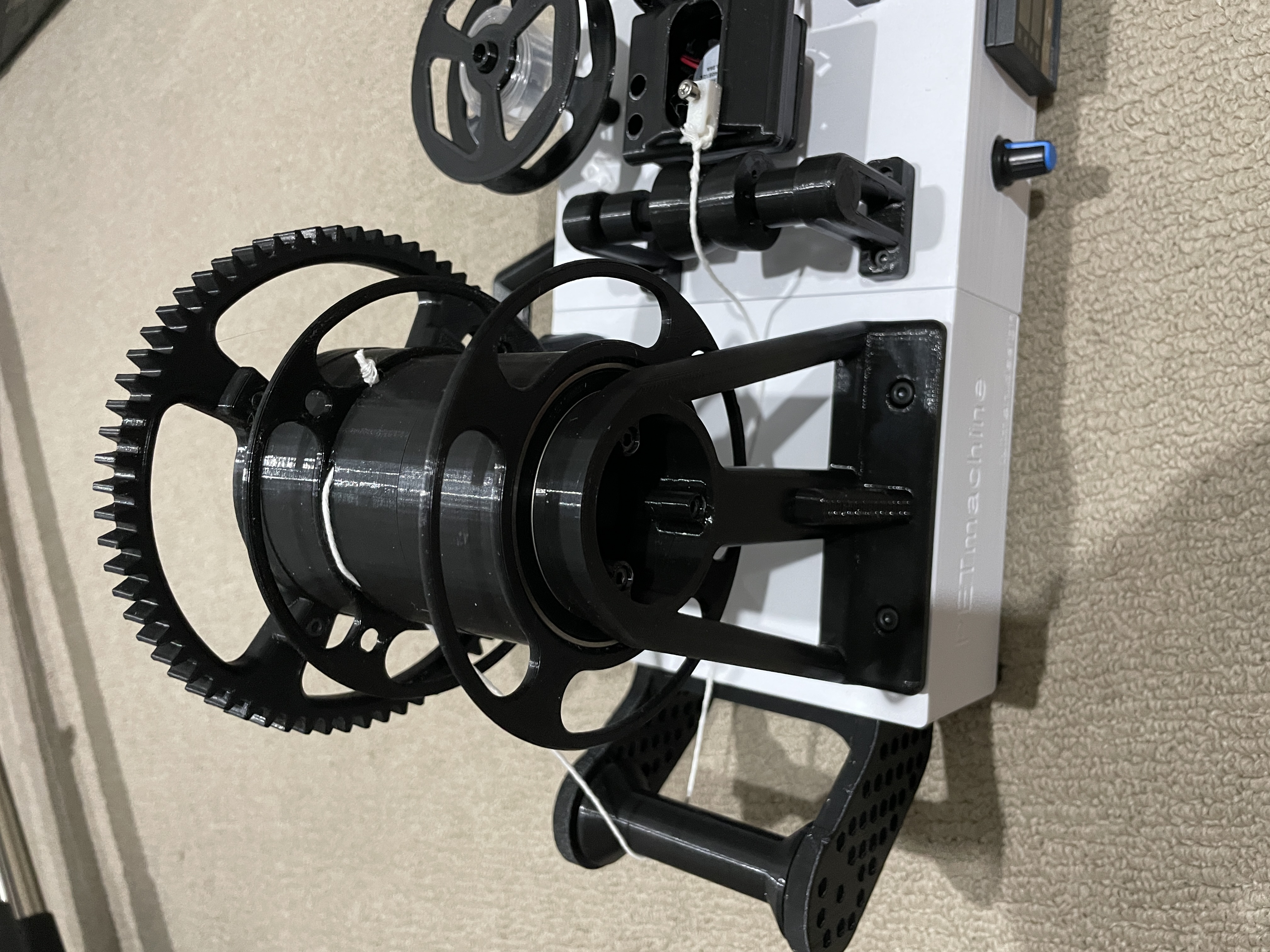 Miniatura 3 do modelo 3D PET Machine Filament to String Attachment