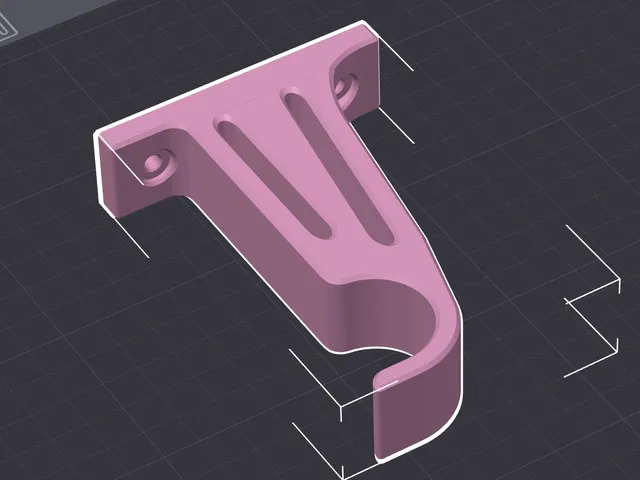30mm curtain rod hook 6 inches from wall
