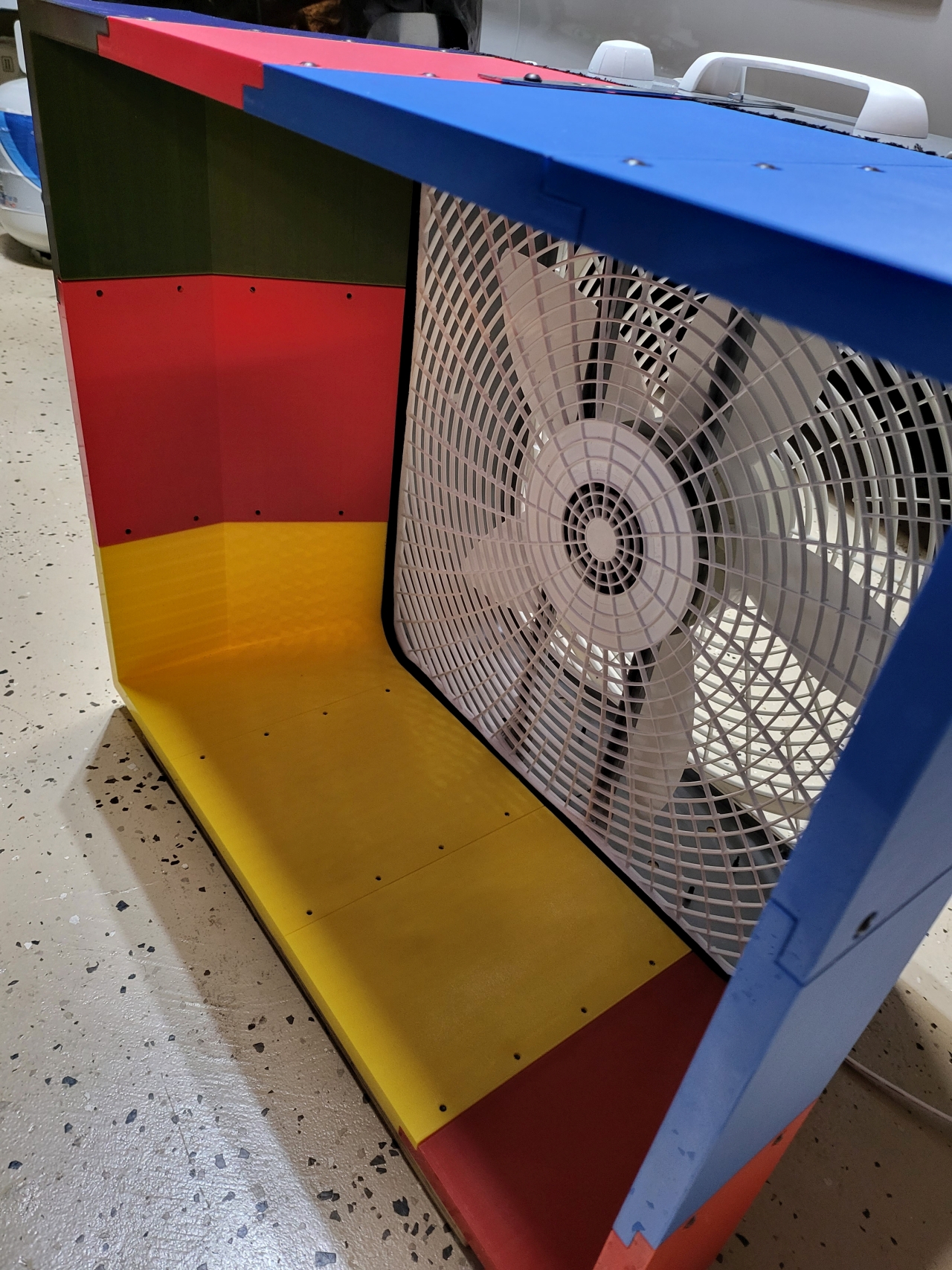 Box Fan Filter Adapter aka the Hamster Thunderdome by LCSteve ...