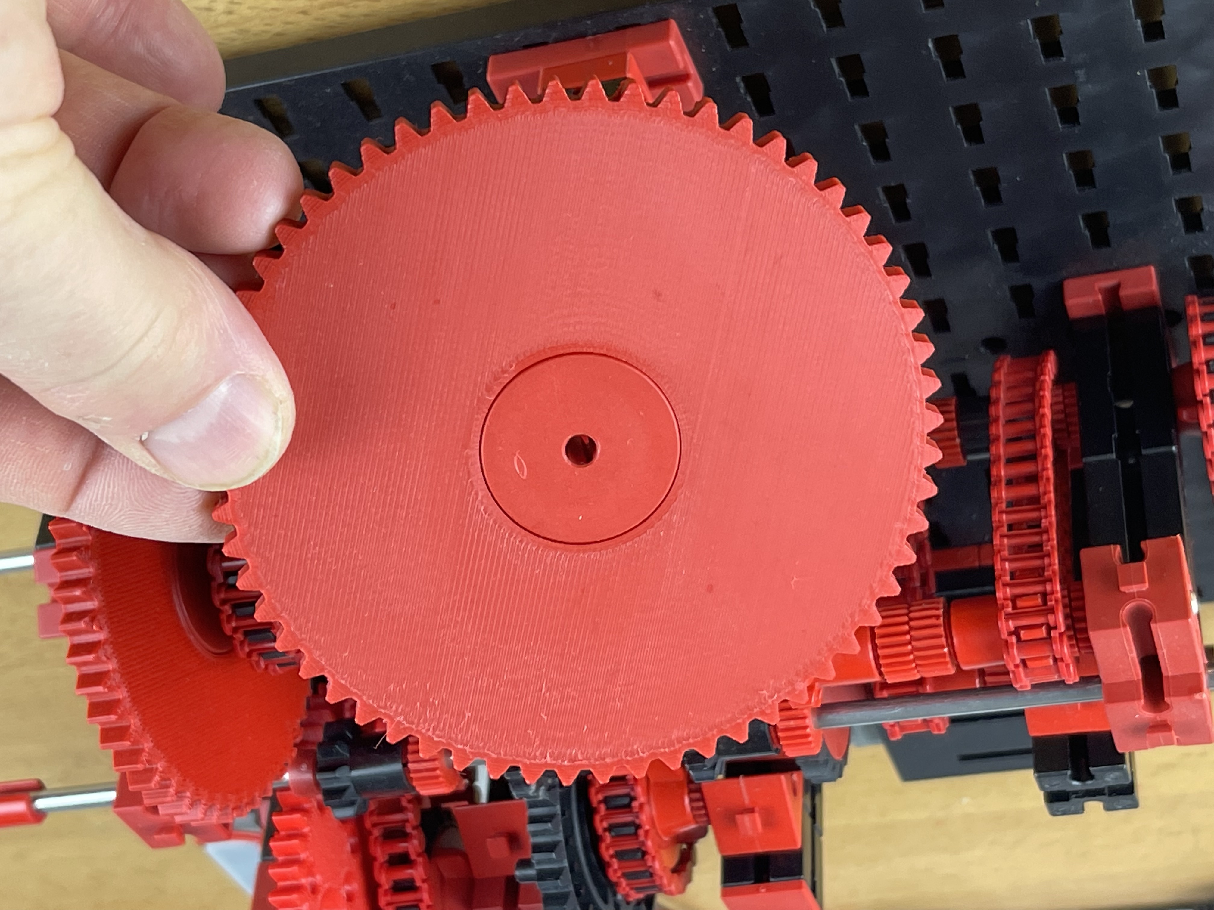 Z50 and Z60 cogwheel for fischertechnik