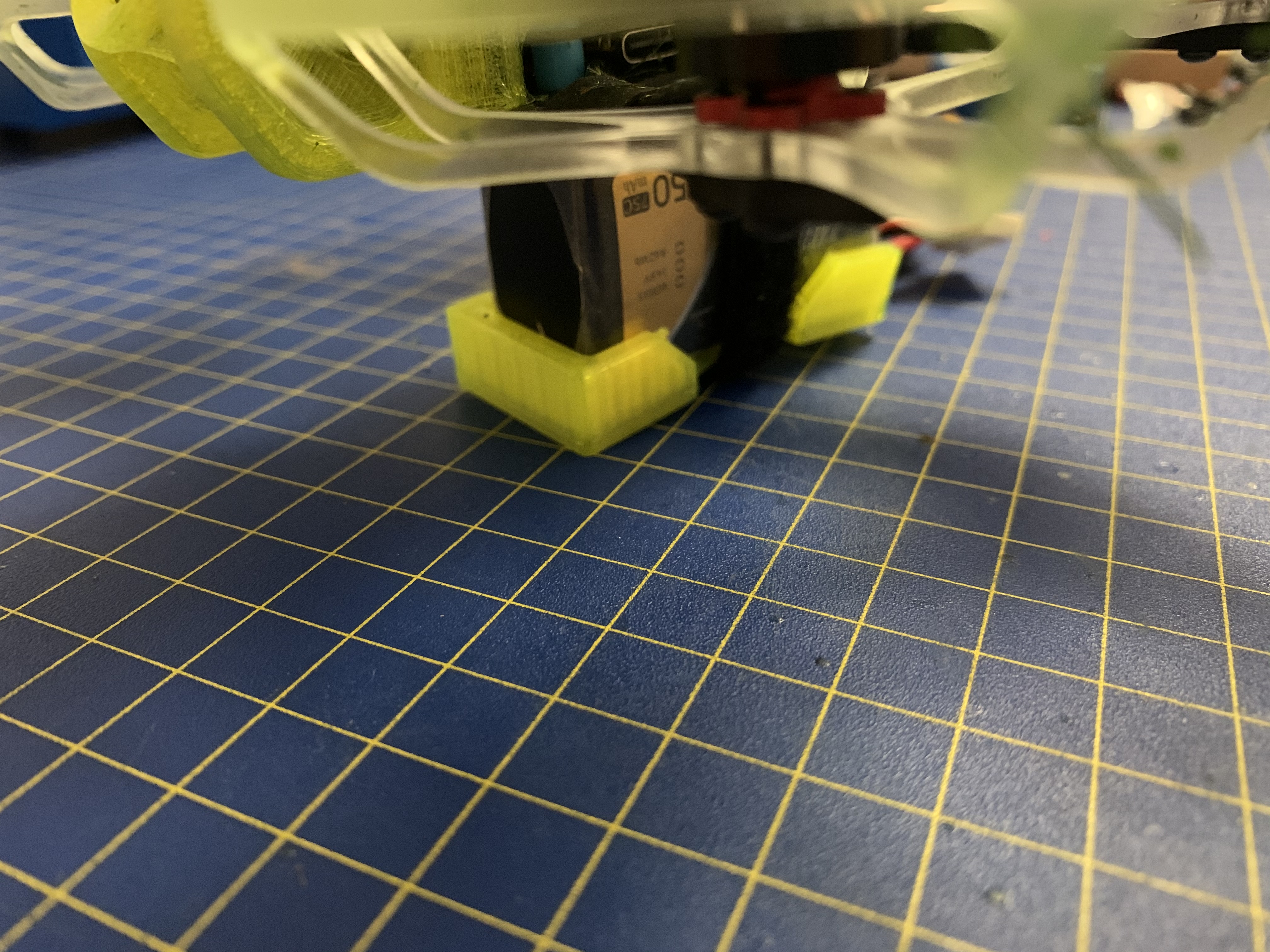Protective cover for 4s Tattu 650mah Lipo for FPV drone