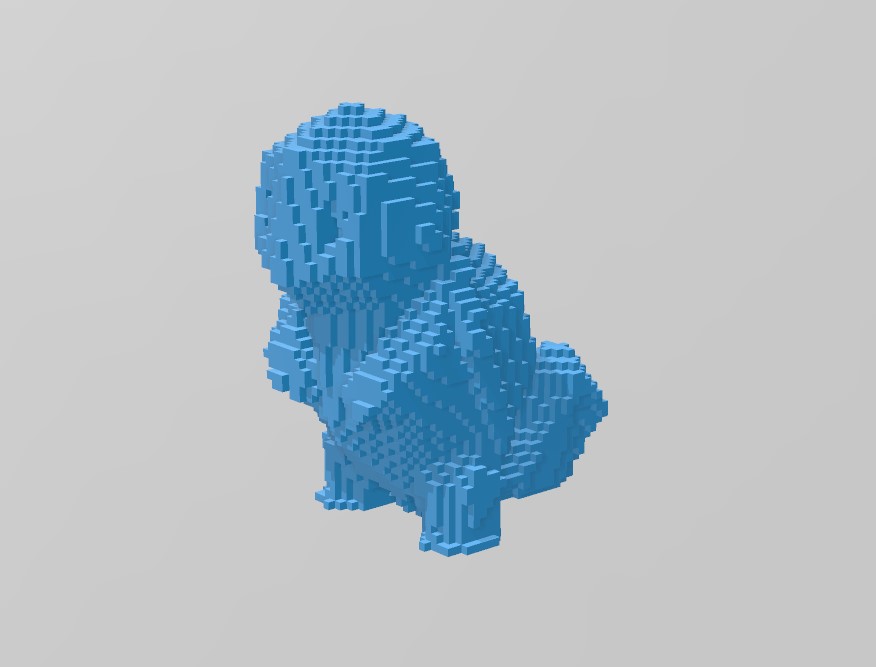 Blocky Squirtle by Utku | Download free STL model | Printables.com