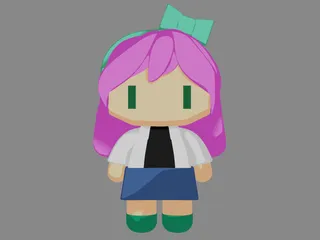 OMORI Aubrey figure by Lexa22Flexa | Download free STL model