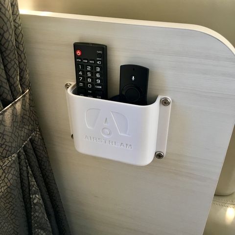 Remote caddy for my Airstream, preview image from the creator on Printables
