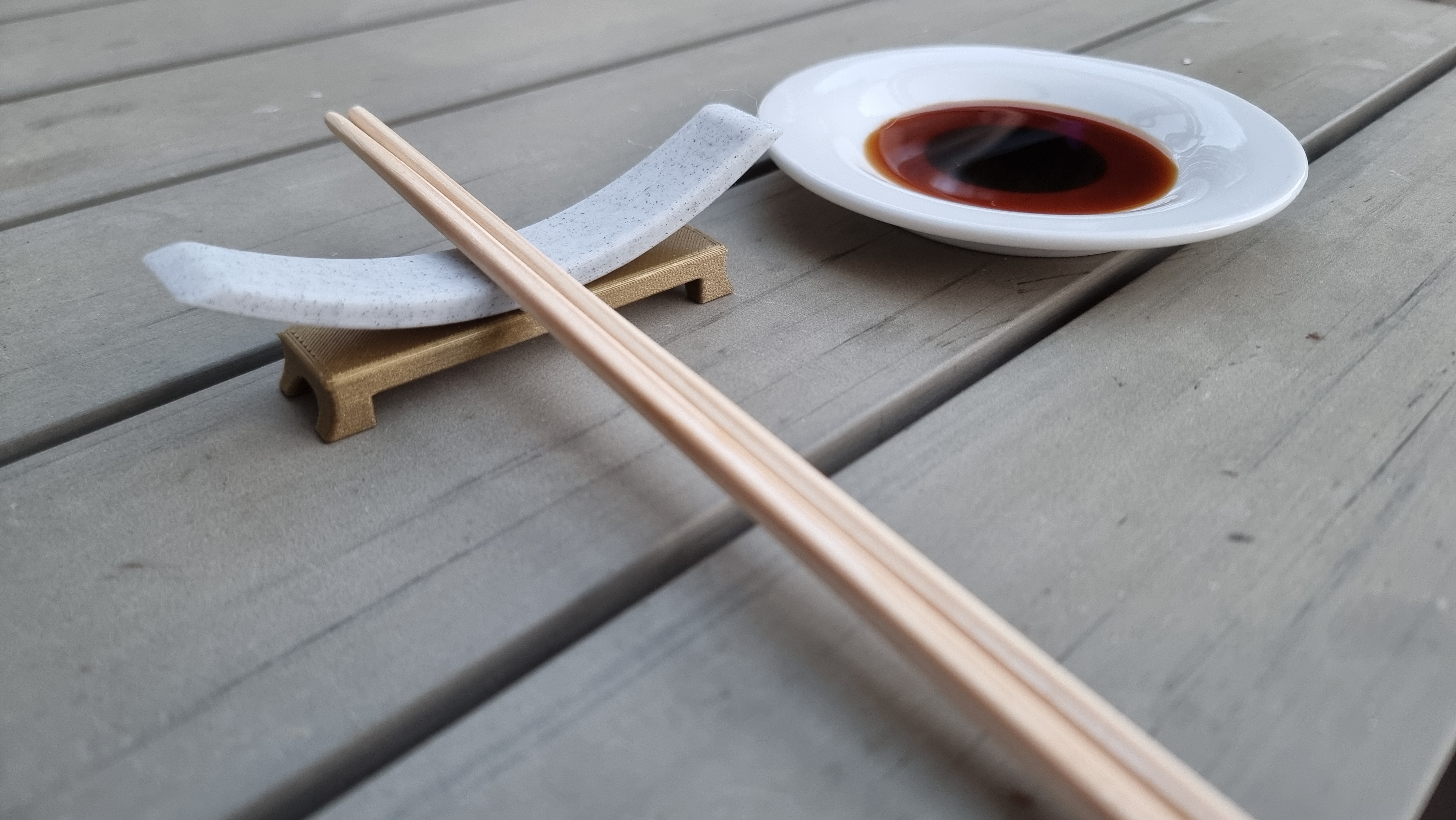 Samurai Chopstick Holder