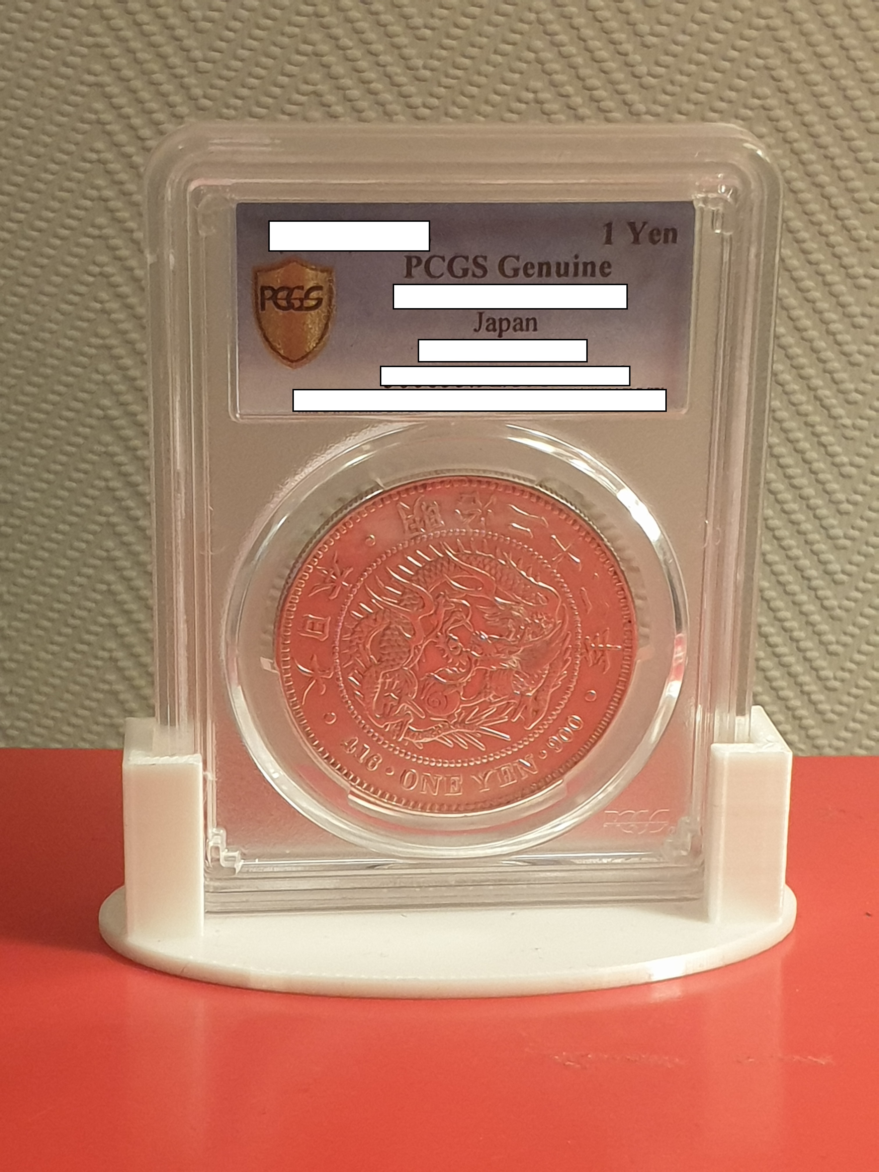Slabbed coin stand