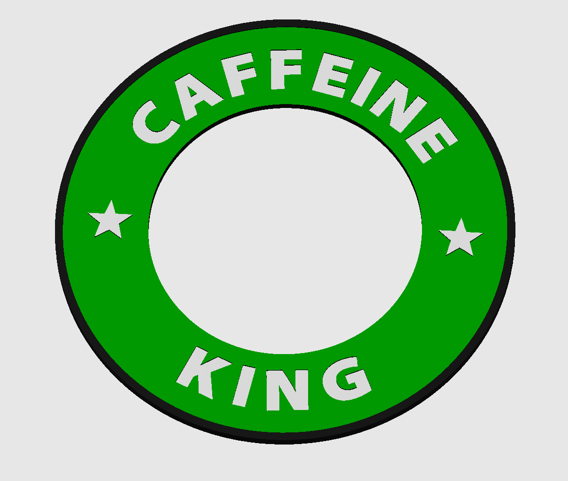 Key Ring - Caffeine King