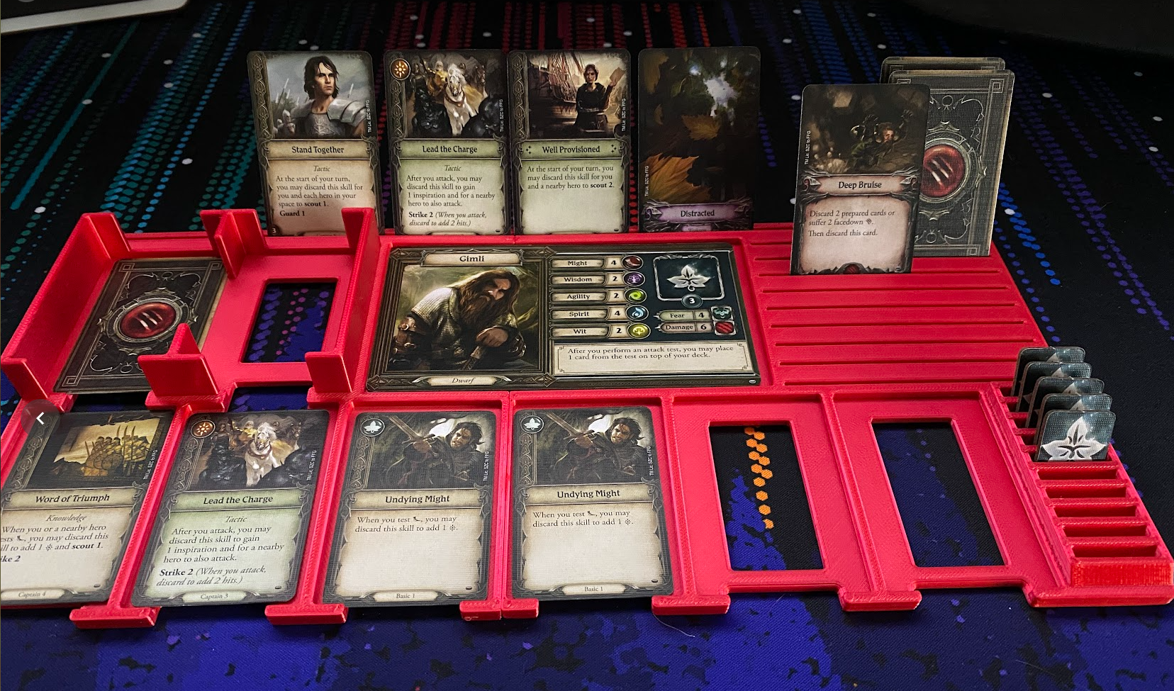 Lord of the Rings: Journeys in Middle Earth - Player Dashboard