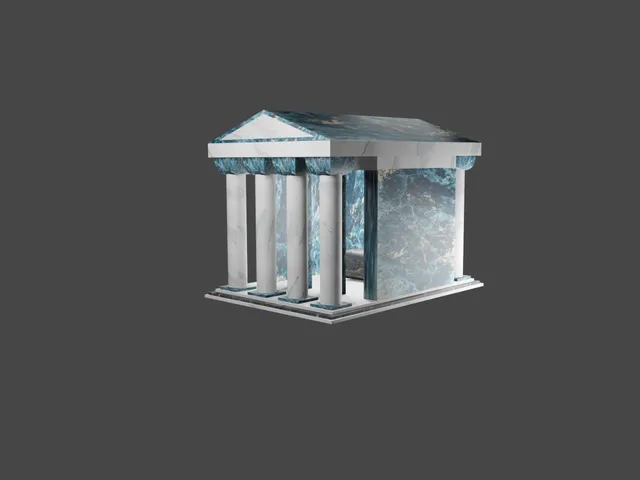 3D Model Temple