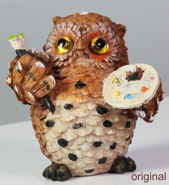 Owl Artist V2 3D Scan