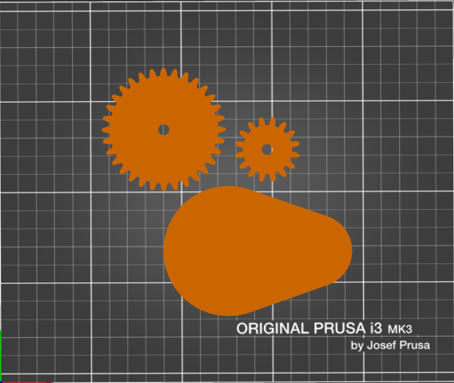 Test Print Spur Gears 1:1 Gear Ratio by Auzziebogan26 | Download free ...