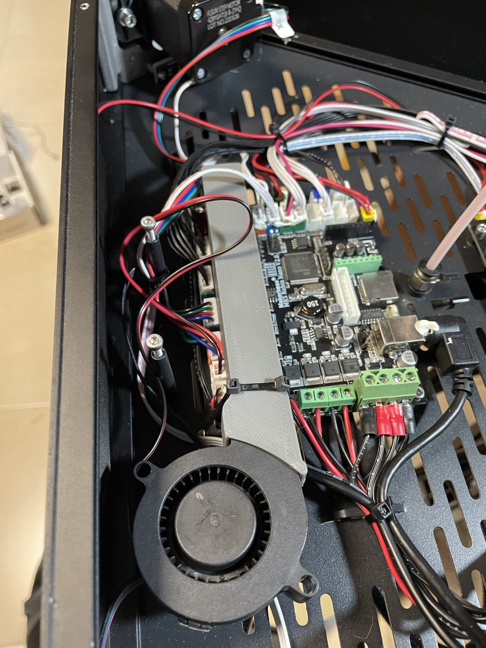 mejora del ventilador de drivers flsun V400 mod fan drivers V400 by