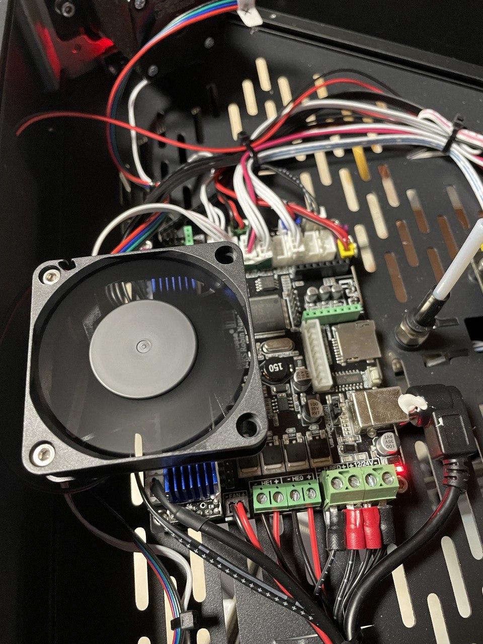 mejora del ventilador de drivers flsun V400 mod fan drivers V400 by