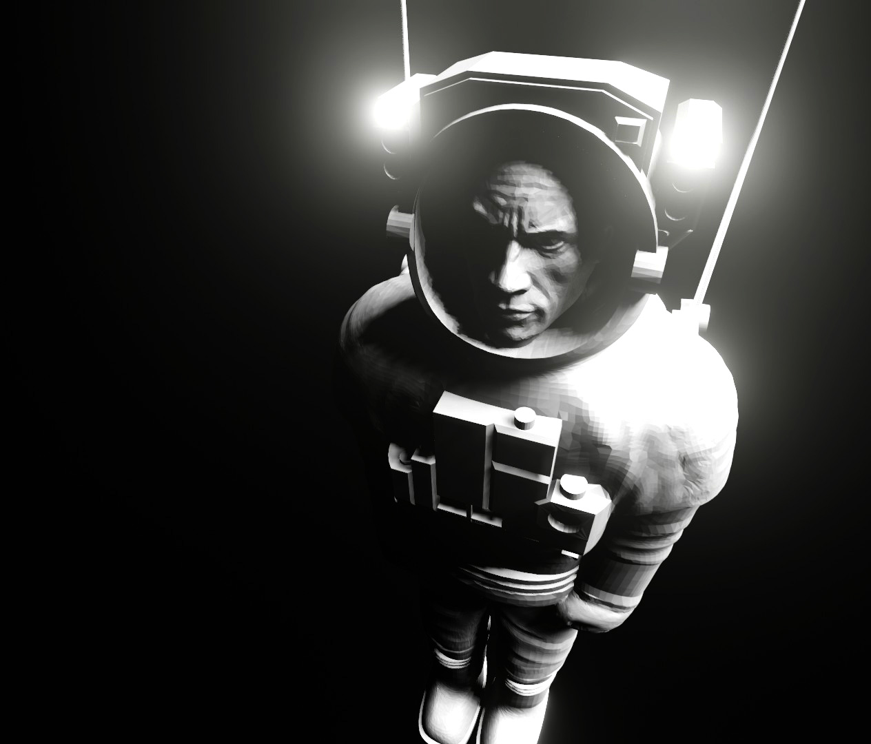 Vystřelovací kosmonaut/parašutista
