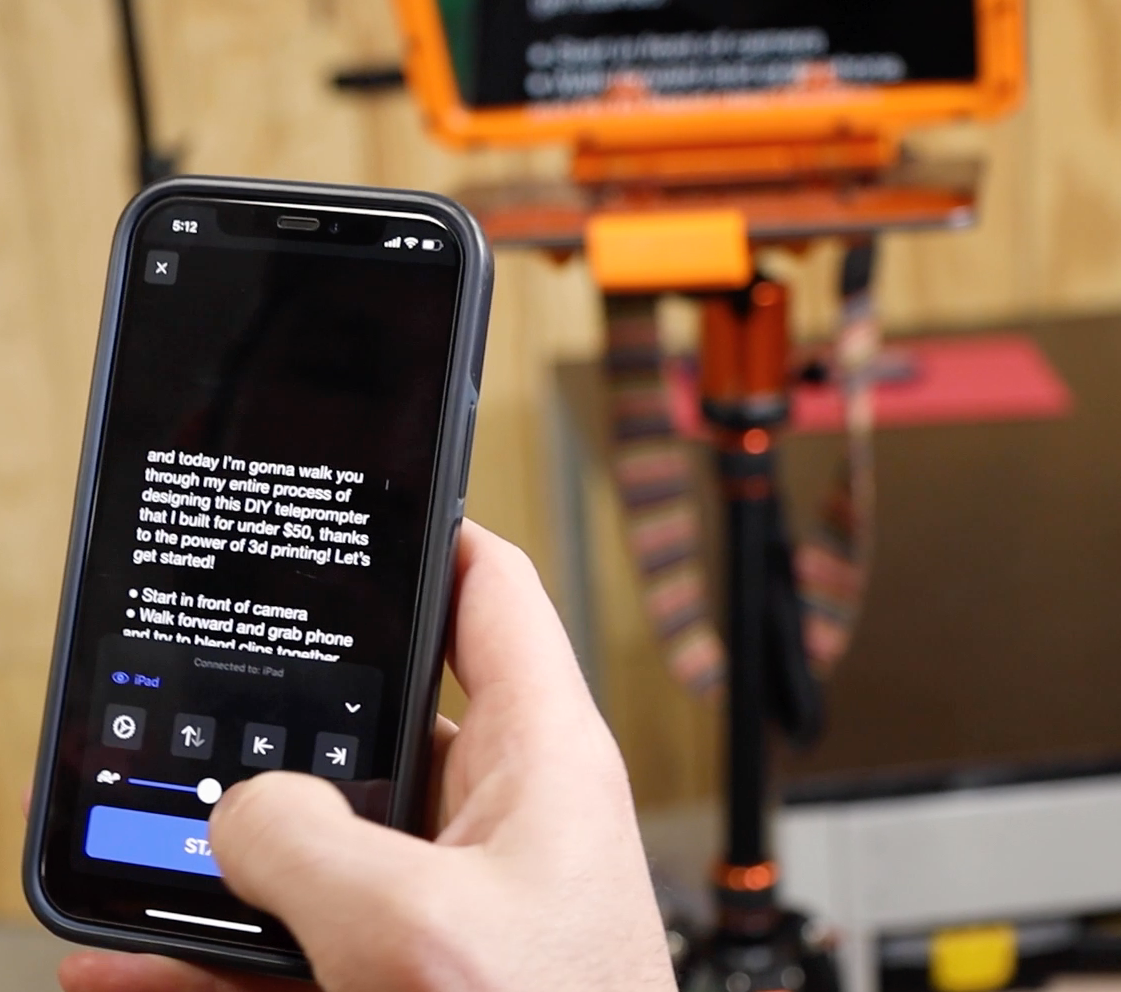 3D Printed Teleprompter by Modern Hobbyist | Download free STL model