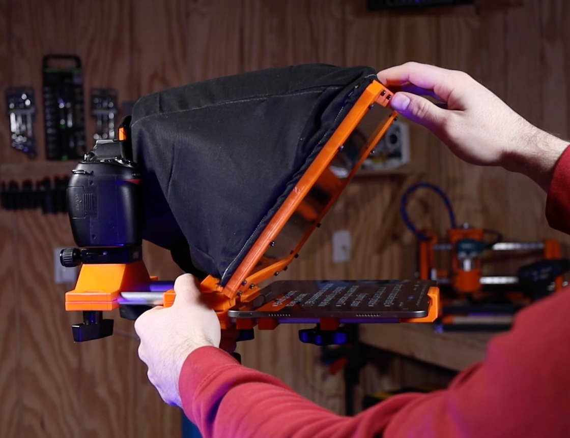 3D Printed Teleprompter by Modern Hobbyist | Download free STL model