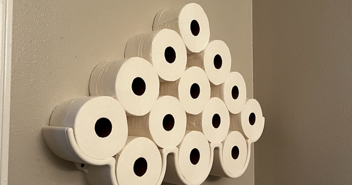 Cloud Toilet Paper Holder in 2023