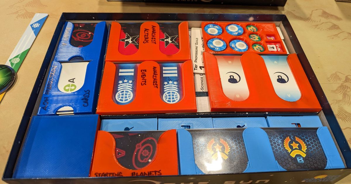 Beyond the Sun Box w/ Leaders of the new Dawn expansion Insert