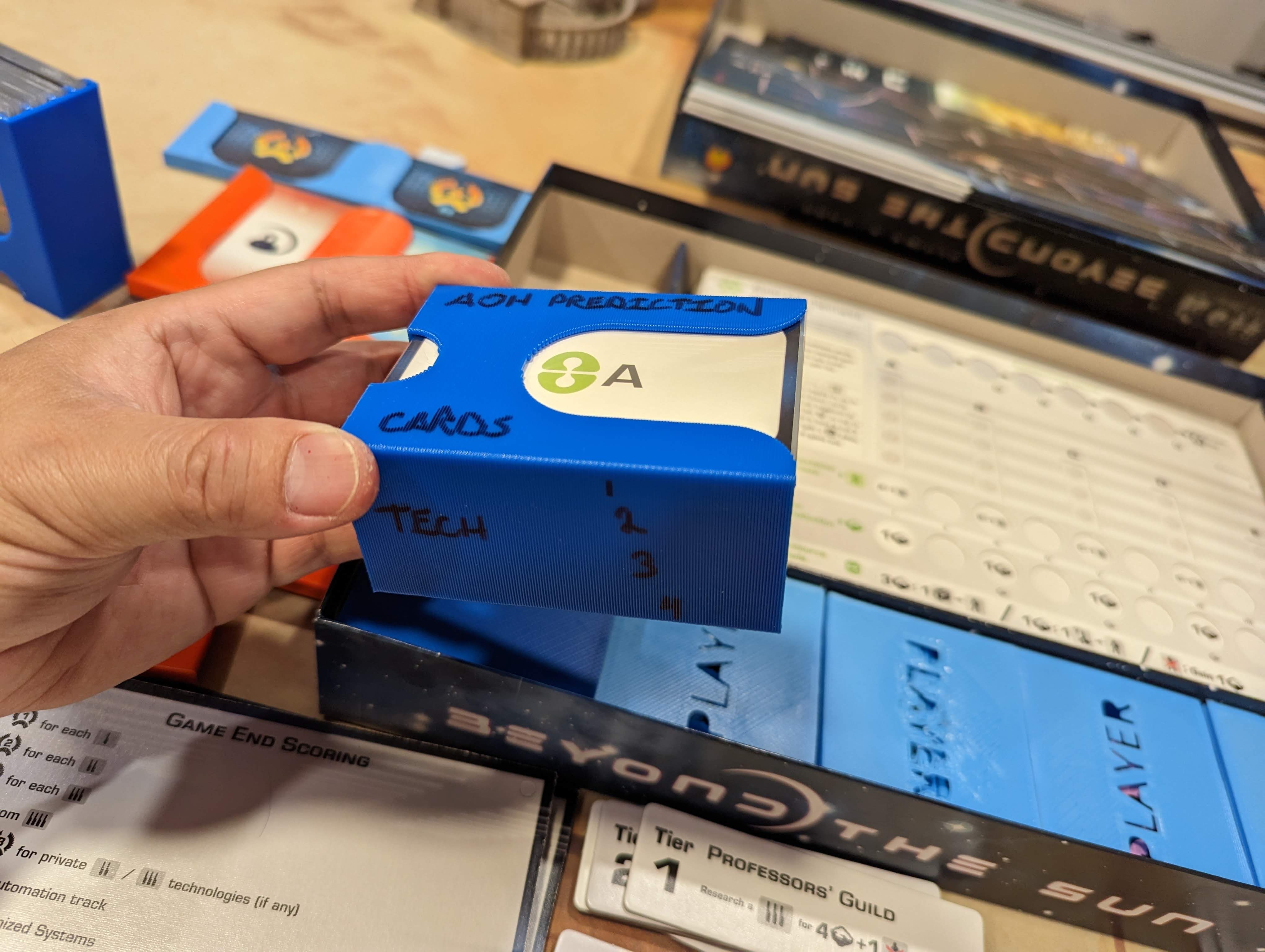 Beyond the Sun Box w/ Leaders of the new Dawn expansion Insert