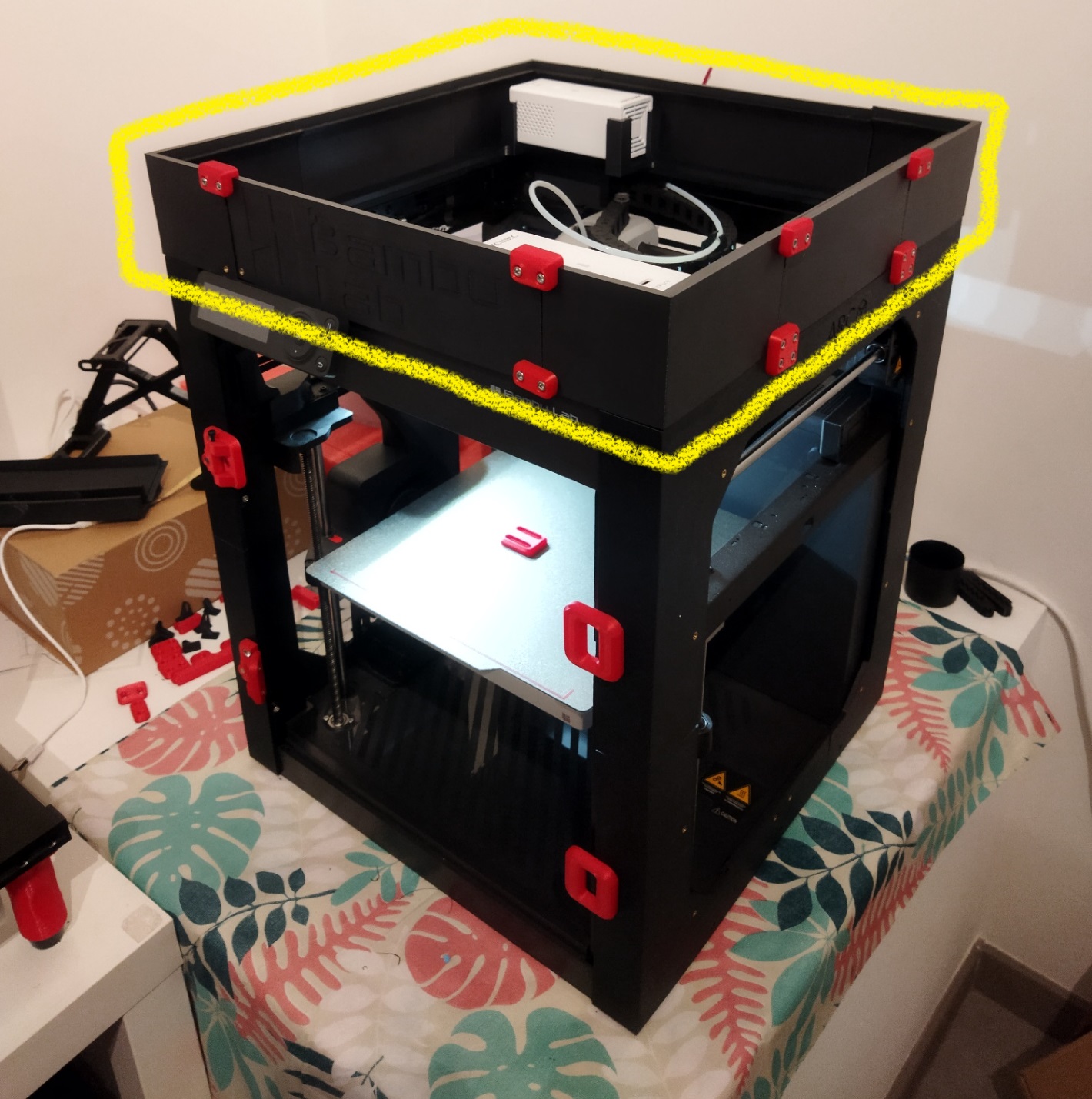 EasyARC Enclosure Riser 62mm to Fit Anycubic / Elegoo Air Purifier