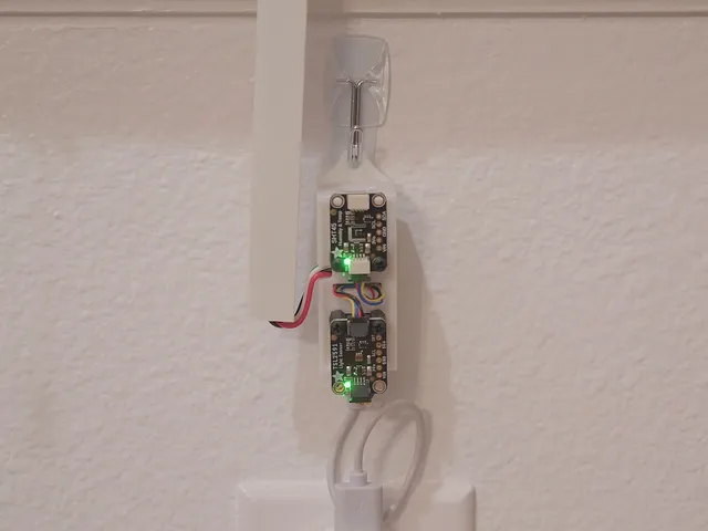 Wall Mount Cases for Feather or Raspberry Pi Pico W