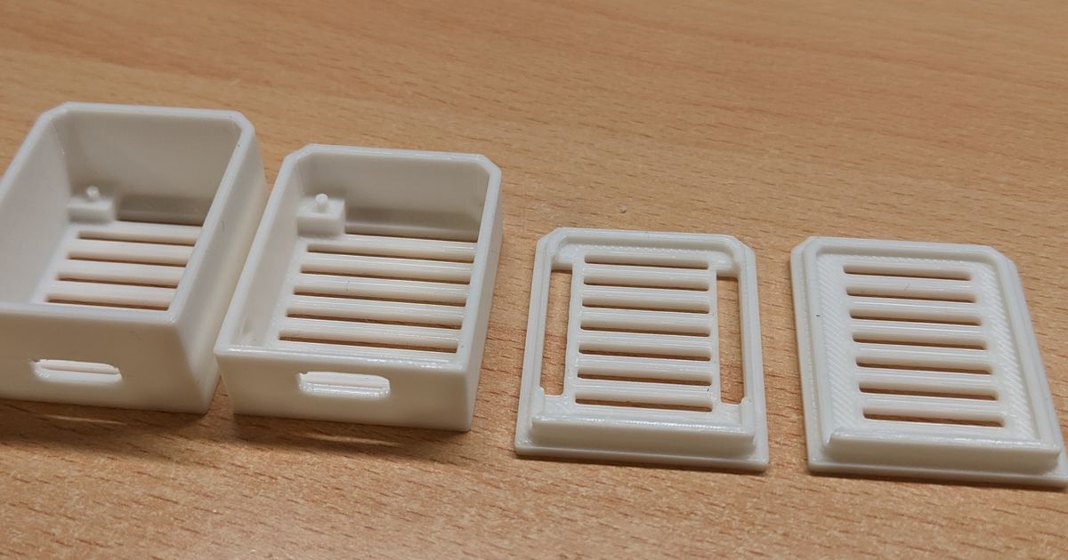 Esp8266 Wemos D1 Mini V3 Case By Dafinger Download Free Stl Model