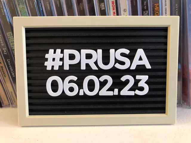 Letter Board Frame
