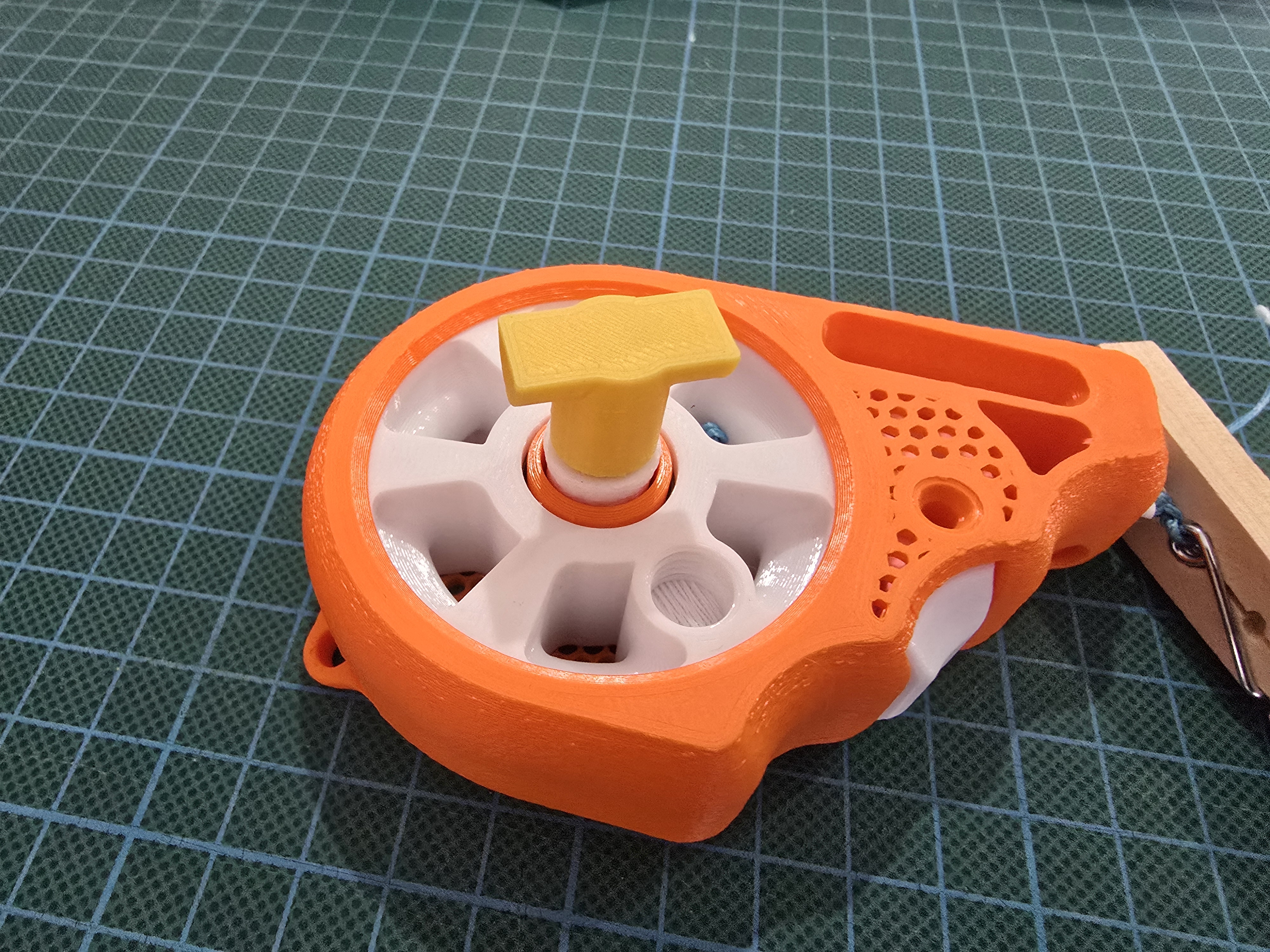 Key for Fishing Rod "Grizzly" 3D model thumbnail