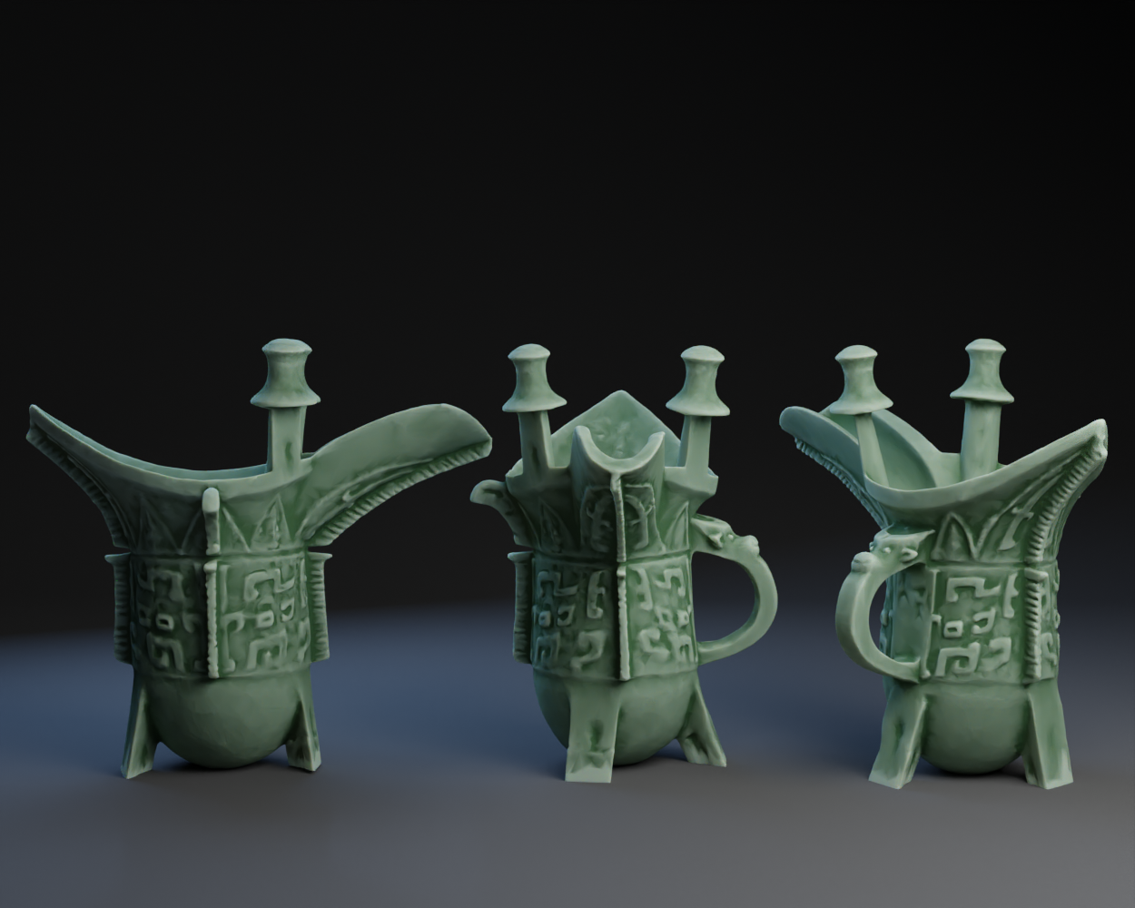 Jue Wine Vessel