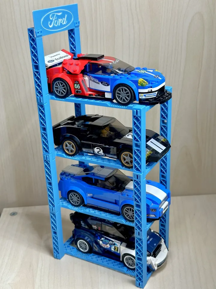 Lego Speed Champions Stand by RobC Download free STL model
