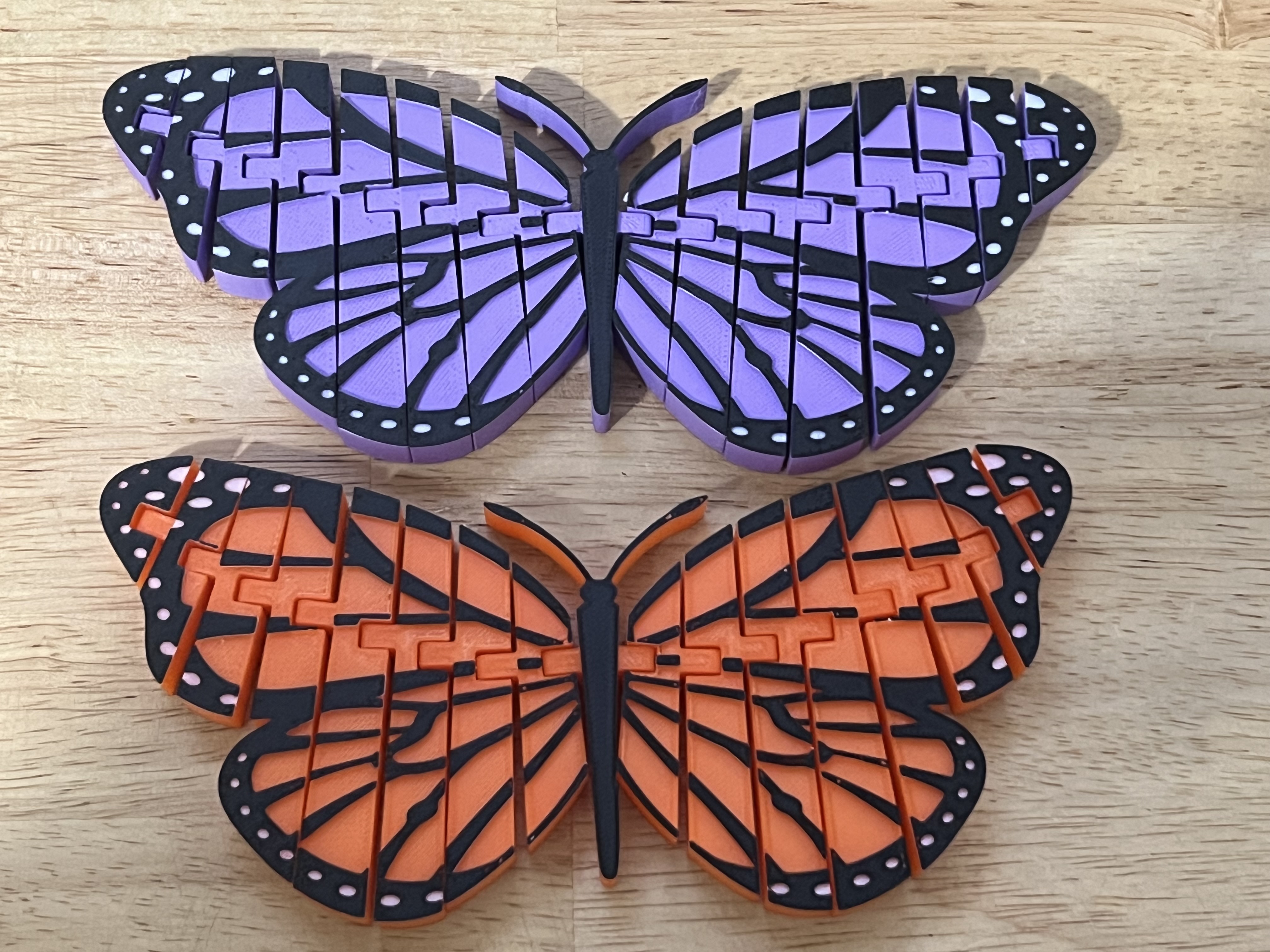 Articulating Monarch Butterfly (Remix)