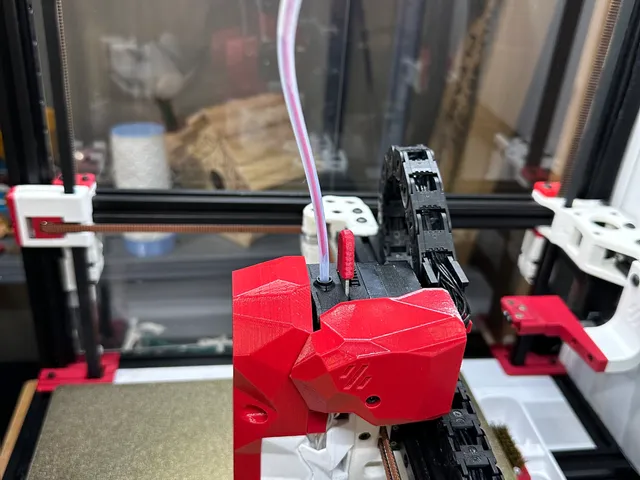 Stealthburner cable cover