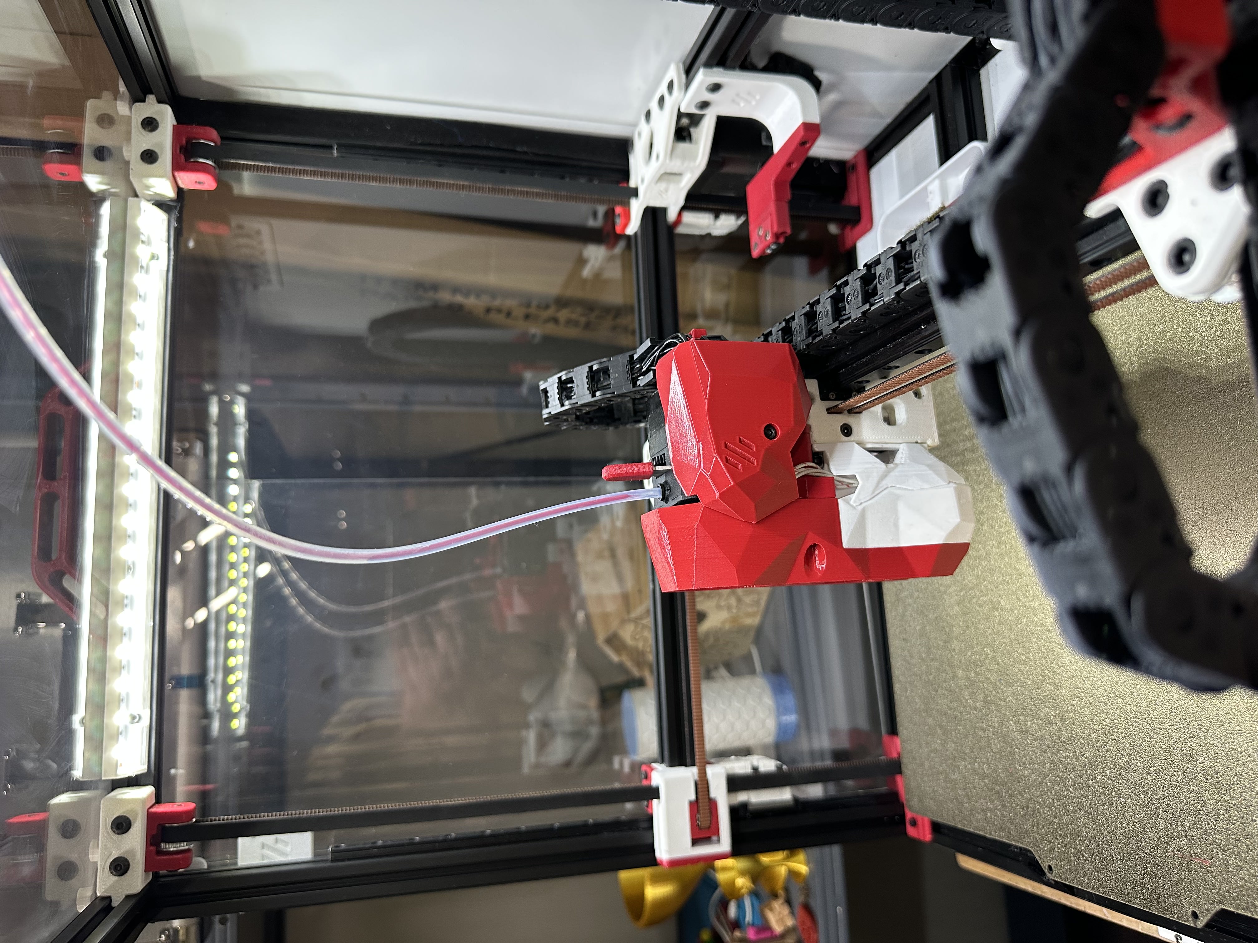 Stealthburner cable cover by gabe Download free STL model