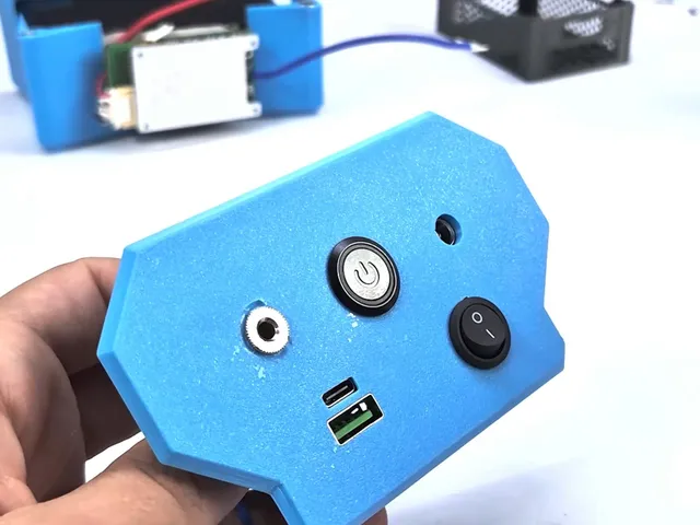Modified Back Panel with QC4 Module Support