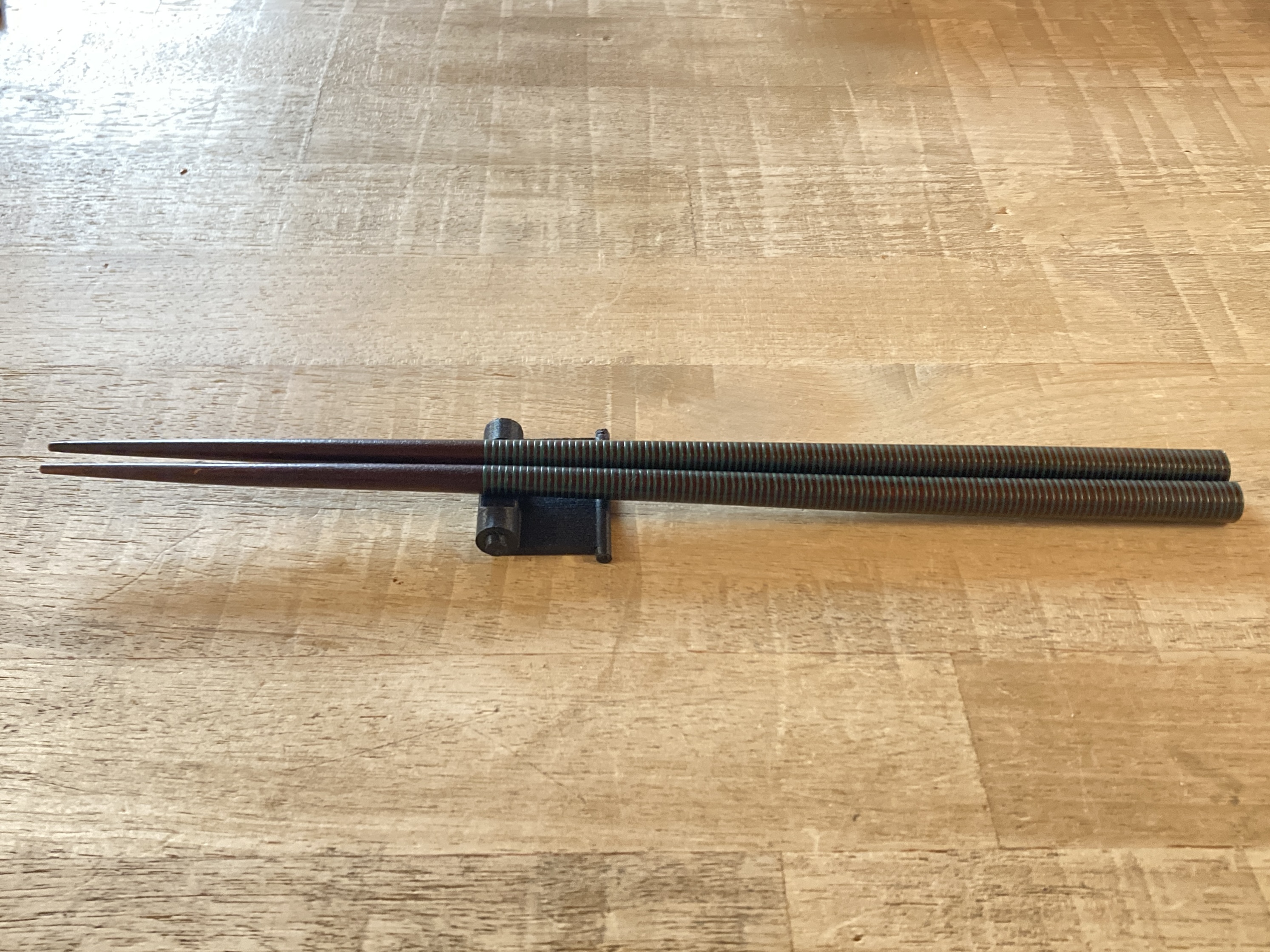 chopsticks rest hand scroll shape nomal position