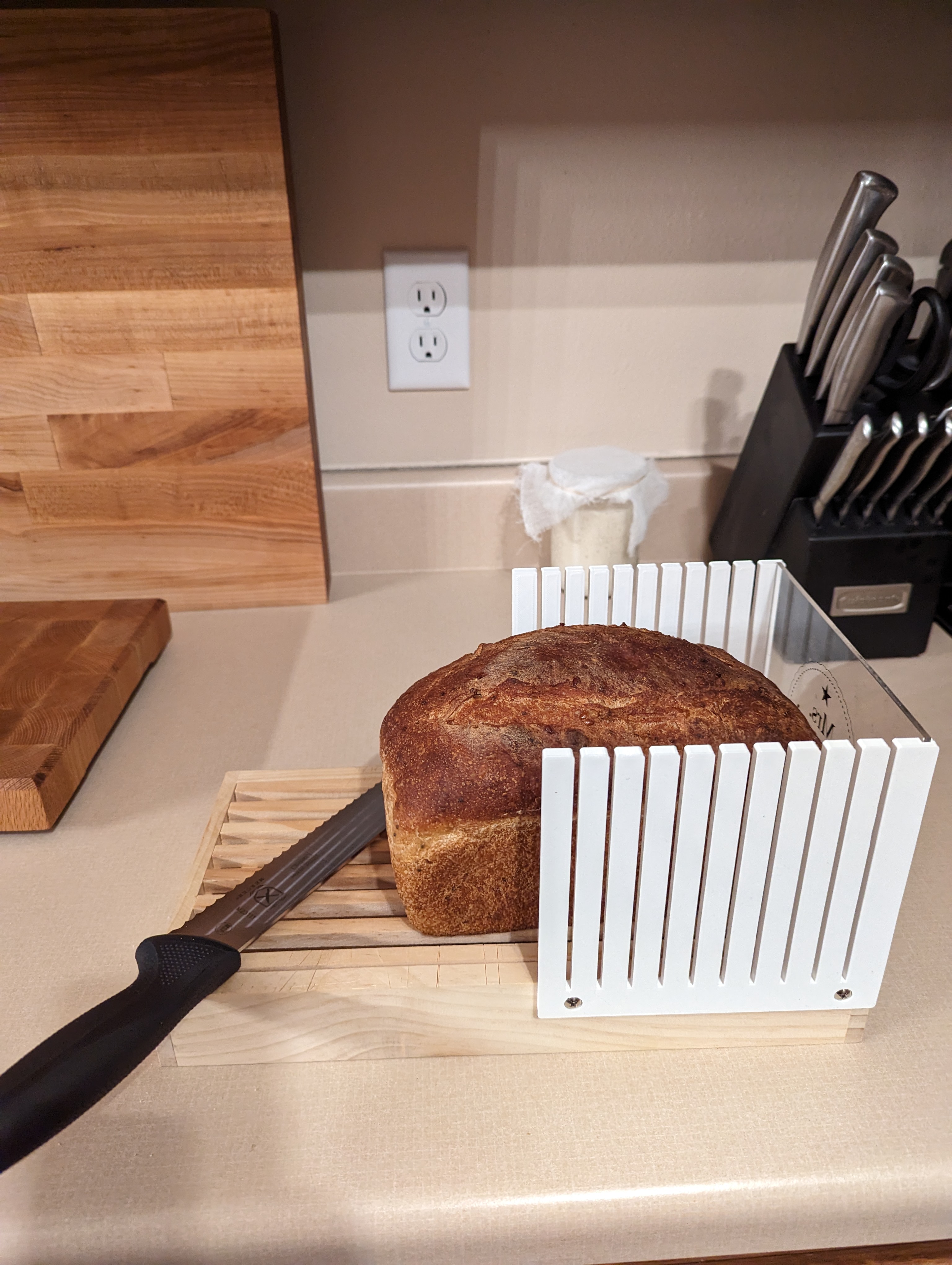 Bread Slicer Guide