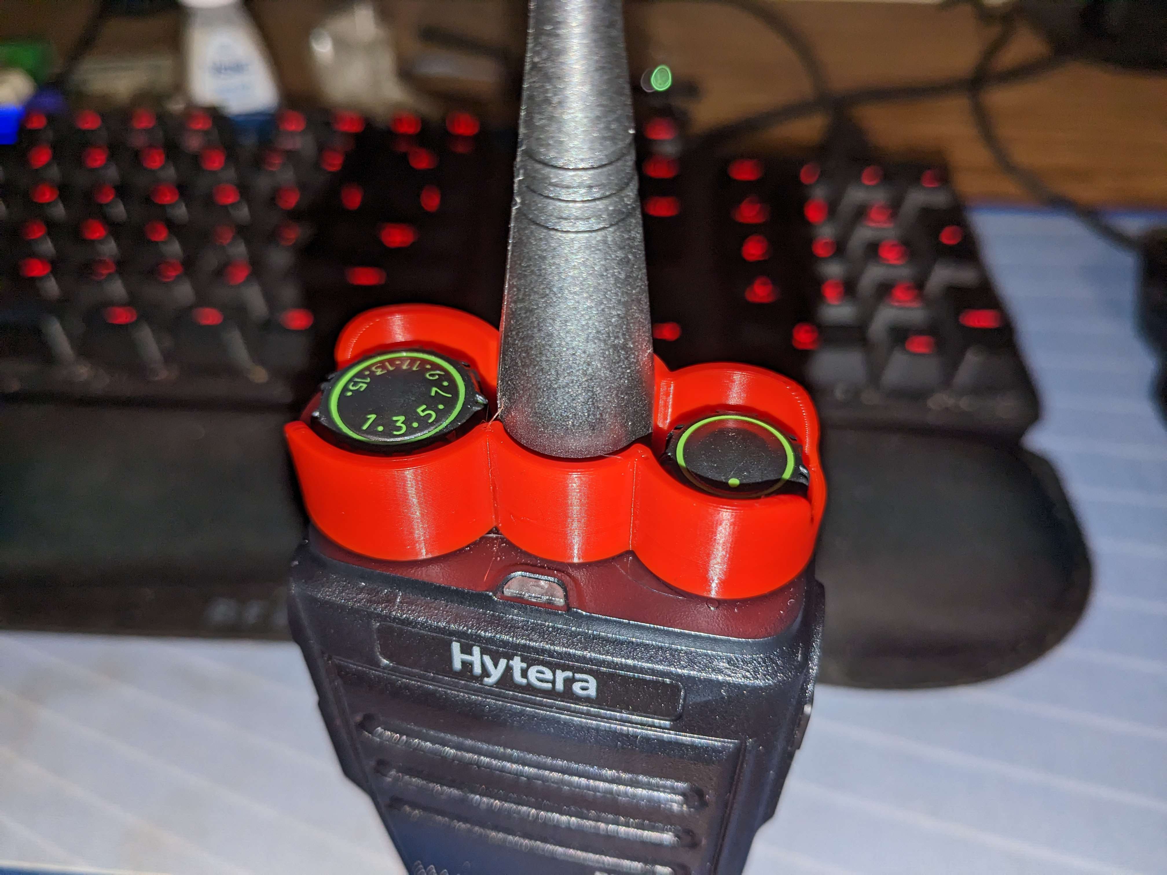 Hytera BD502i 2way radio knob guard by Starfleet42 Download free STL